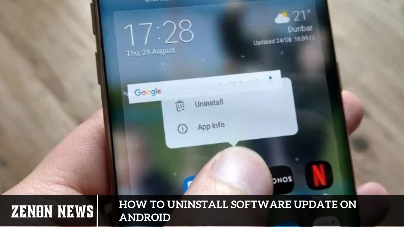 How to Uninstall Software Update On Android