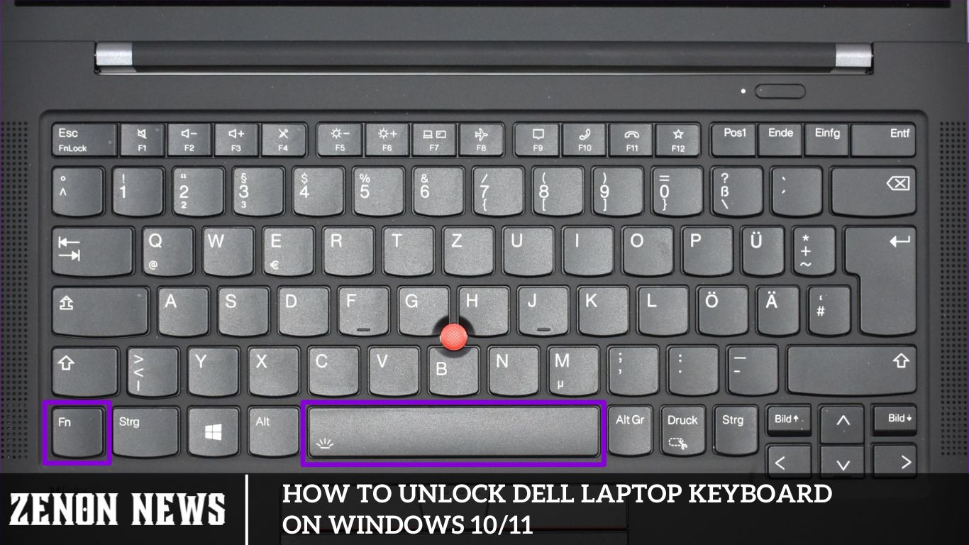 How to Unlock Dell Laptop Keyboard on Windows 1011