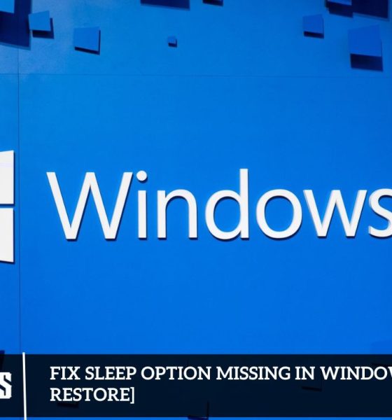 Fix Sleep Option Missing in Windows 10 [How to Restore]
