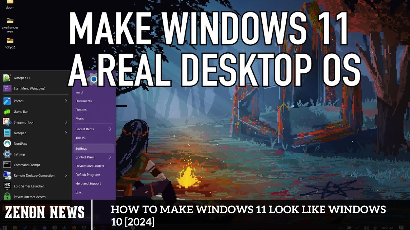 How to Make Windows 11 Look Like Windows 10 [2024]