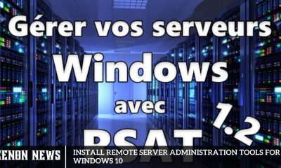 Install Remote Server Administration Tools for Windows 10